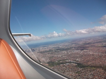 photo from rear seat of melbourne